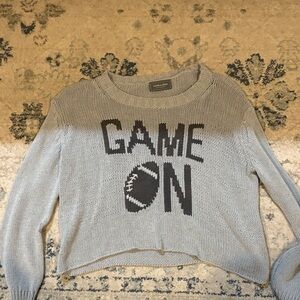 Wooden Ships Gray 'Game On' Sweater